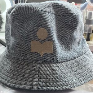 Isabel Marant Denim Bucket Hat in size medium